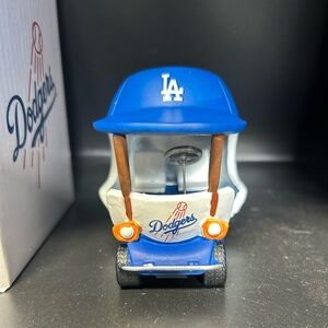Dodgers bullpen cart figurine